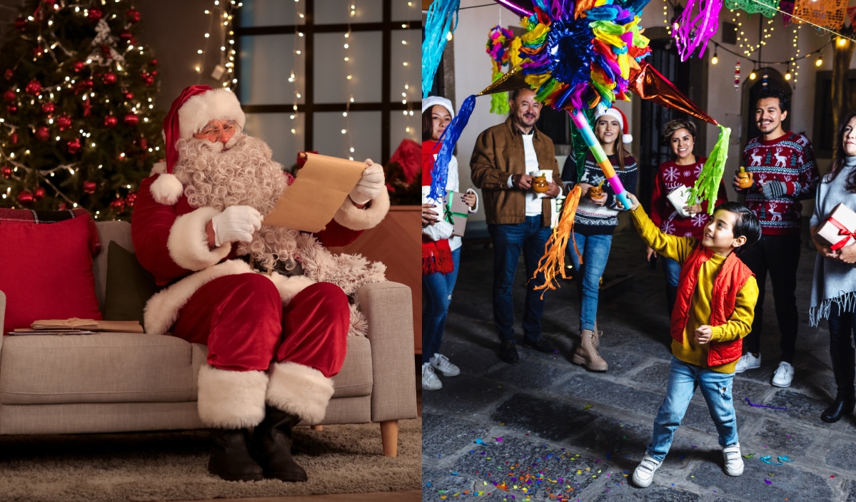 Las posadas vs. Santa Claus: how to combine both traditions in your Hispanic home?