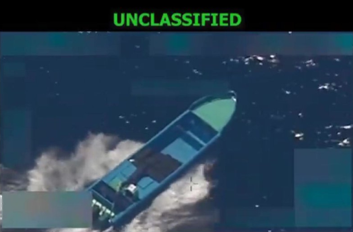 U.S. destroys another narco-trawler off Colombian coast in new counternarcotics offensive