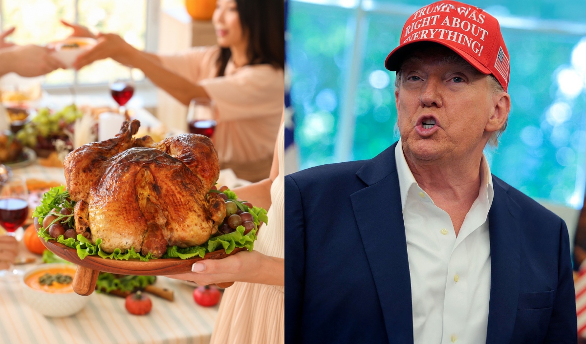 Trump says Thanksgiving dinner will be 25% cheaper this year