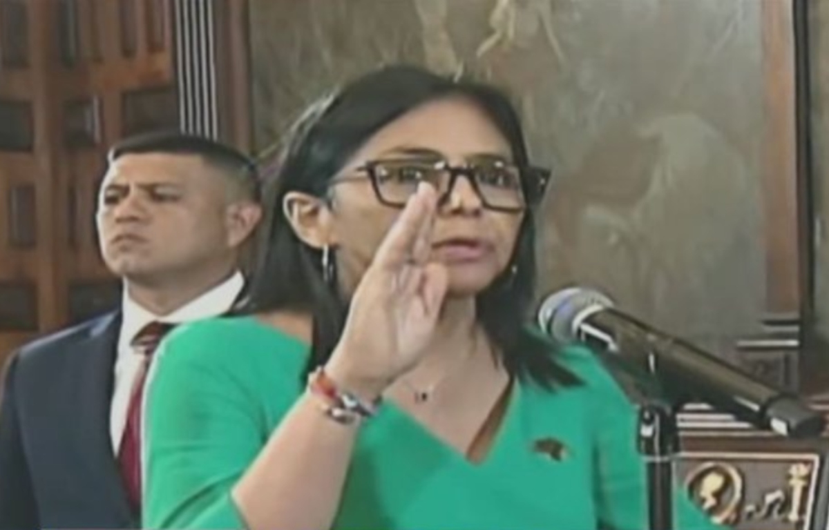 After Maduro’s capture, Delcy Rodriguez sworn in as Venezuela’s president