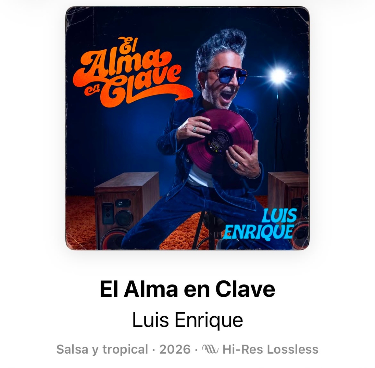 Luis Enrique lanza su disco 'El Alma en Clave'
