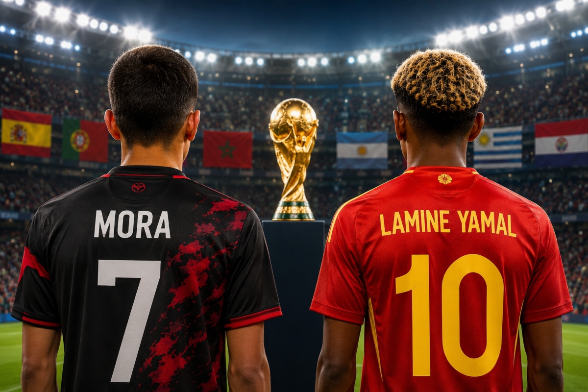 FIFA pone a Gilberto Mora junto a Lamine Yamal