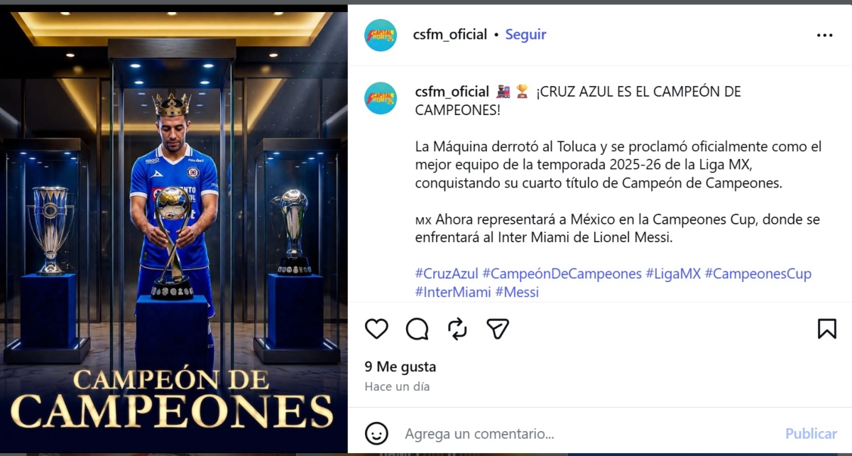 Inter Miami Cruz Azul