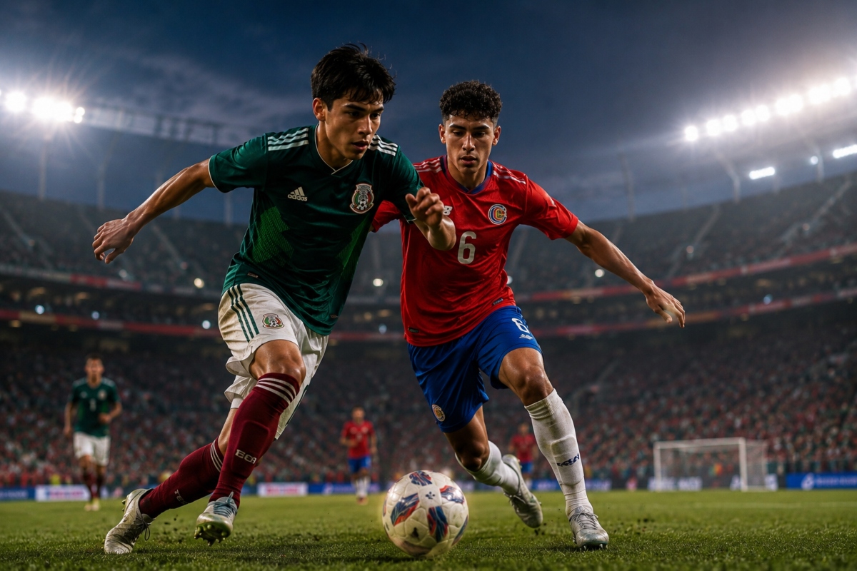 México vs Costa Rica: dónde ver EN VIVO el partido que puede acercar al Tri Sub-20 al Mundial