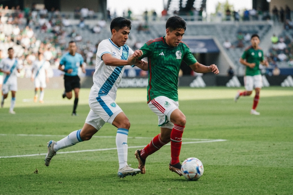 México va por el boleto: horario y dónde ver EN VIVO el duelo ante Guatemala en el Premundial Sub-20 de Concacaf