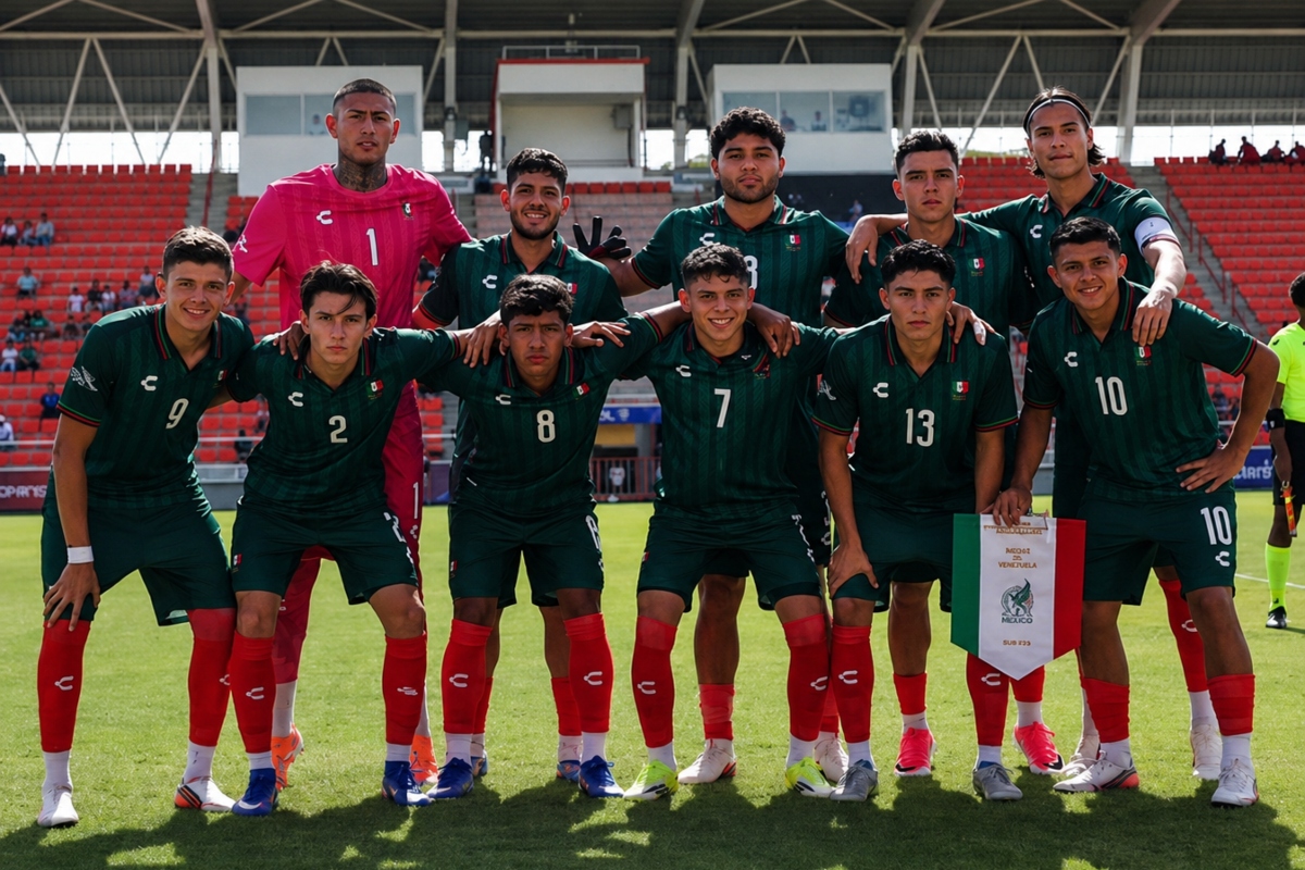 México Sub-23 evita el tropiezo con un gol agónico y debuta con triunfo en los JCC 2026