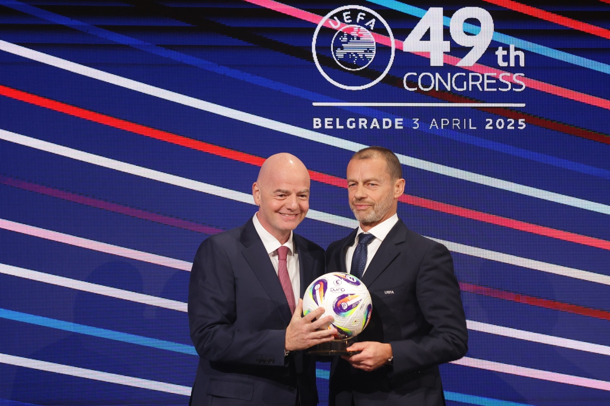 Gianni Infantino, Alexander Ceferin