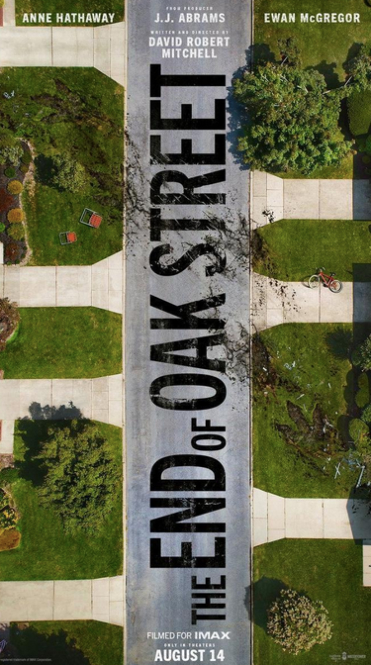 Película de dinosaurios 'The End of Oak Street' con Anne Hathaway