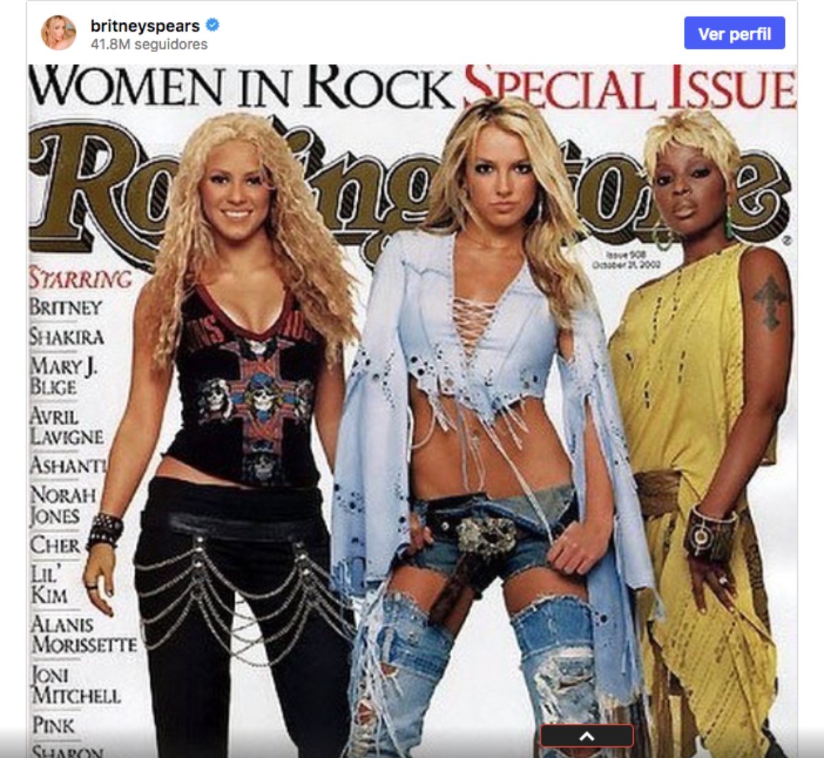 Britney Spears manda inesperado mensaje a Shakira