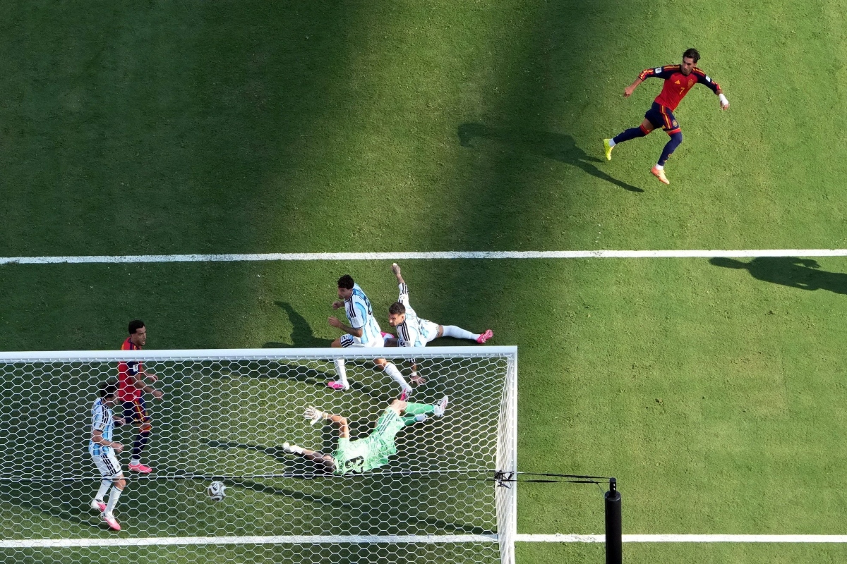 Ferran Torres recuerda el gol del Mundial