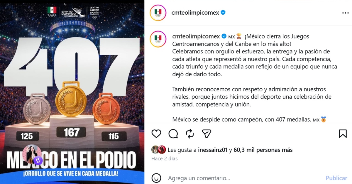 Juegos Centroamericanos 2026: México rompe récords