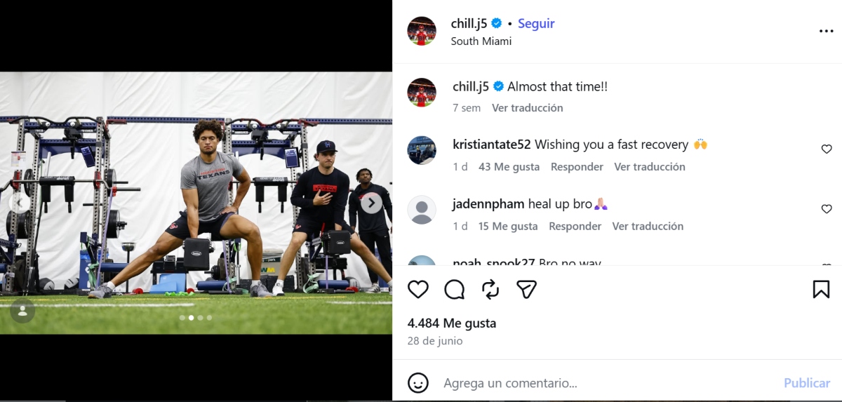 Jayden Higgins queda fuera de la temporada 2026