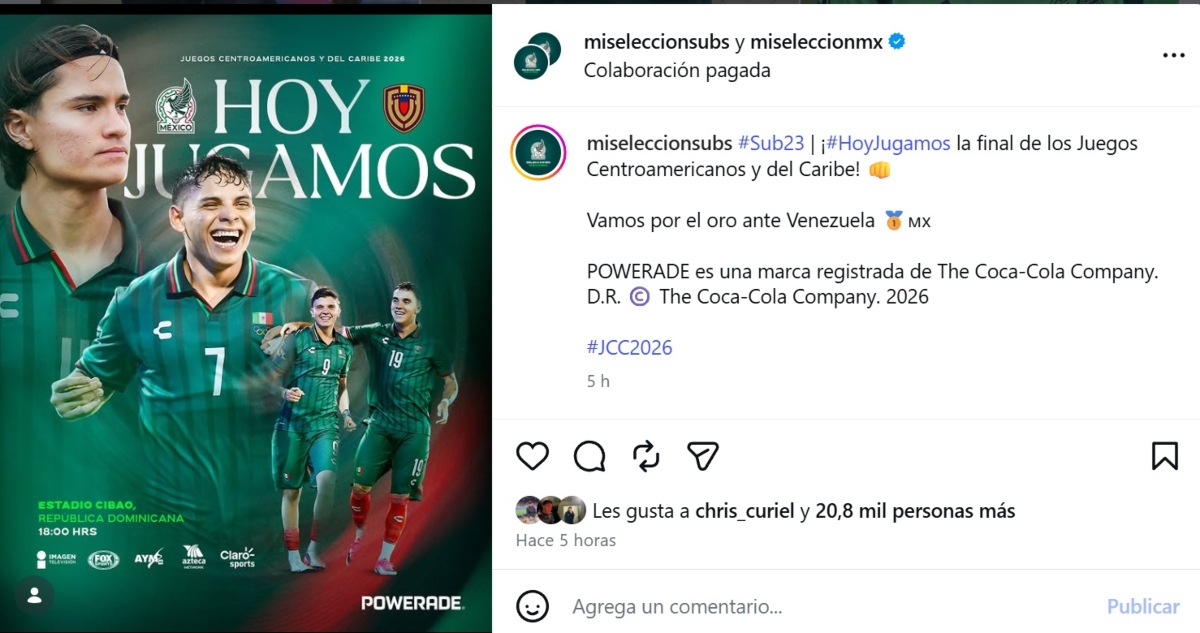 México vs Venezuela: horario y dónde ver