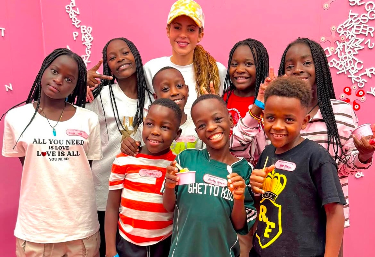 Shakira se despide de los Ghetto Kids con conmovedor mensaje