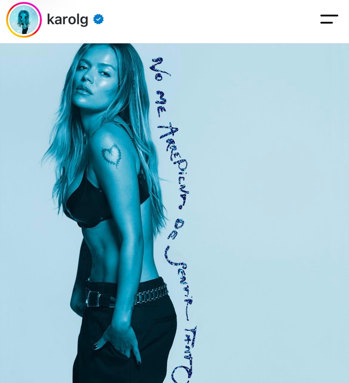 Karol G espera repetir el éxito con su nuevo disco 'No me arrepiento de sentir tanto'