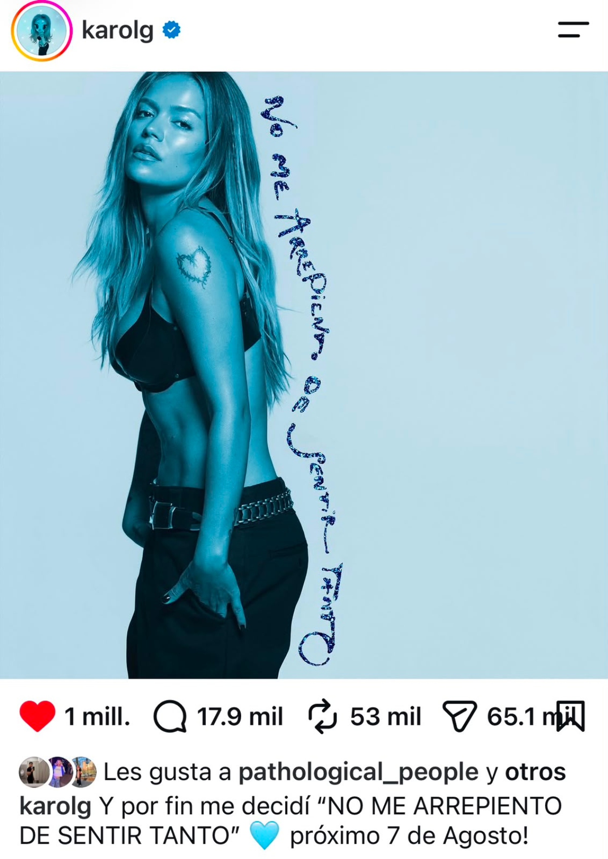 Karol G cambiará su enfoque con su nuevo disco