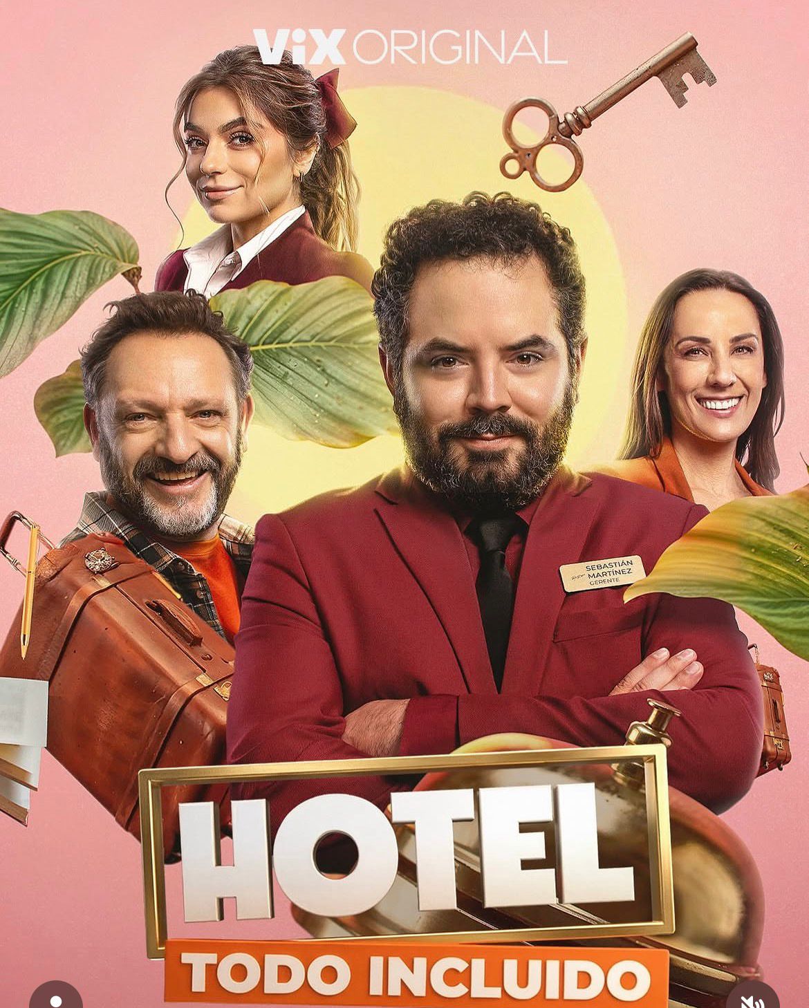 José Eduardo Derbez y Sofía Castro protagonizan 'Hotel Todo Incluido'