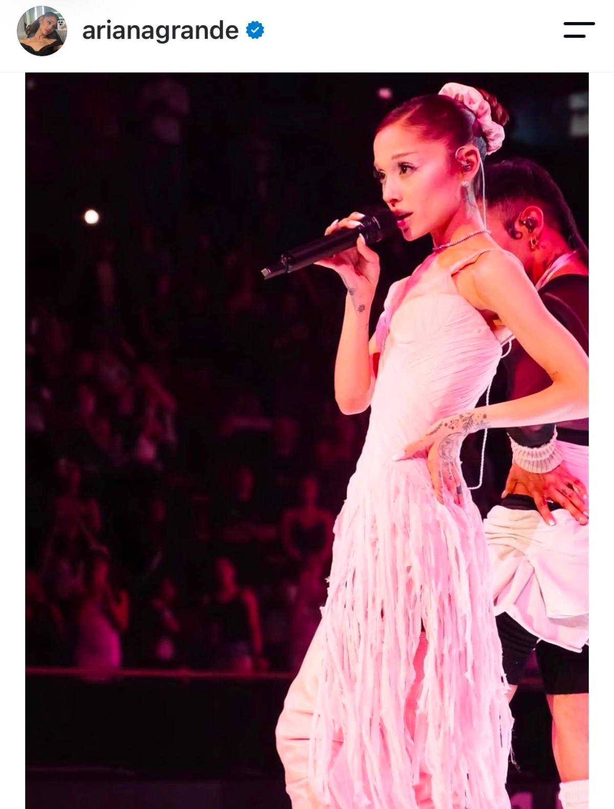 Ariana Grande rompe el silencio sobre su retiro al terminar la gira
