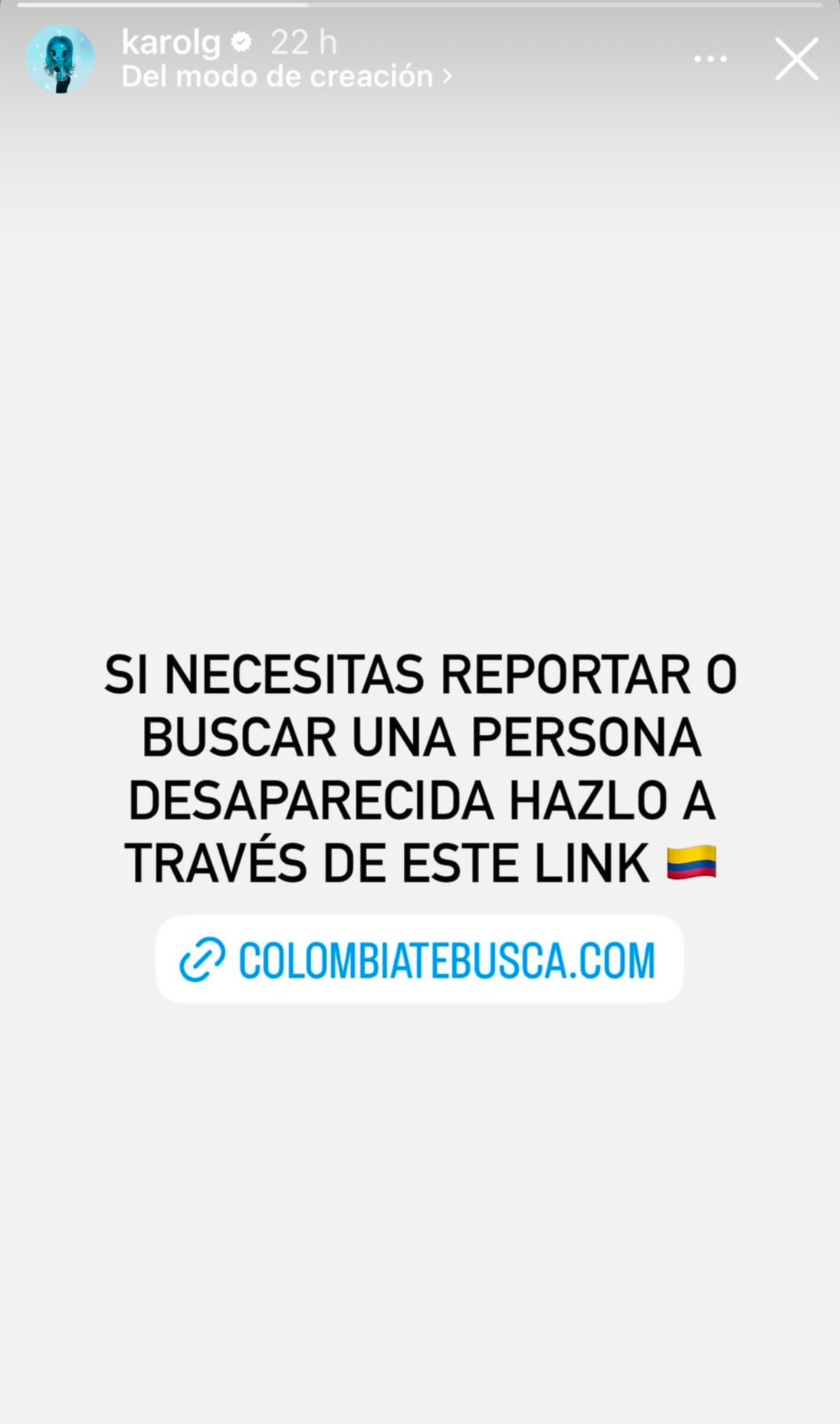 Karol G ofrece su ayuda para Colombia tras el terremoto