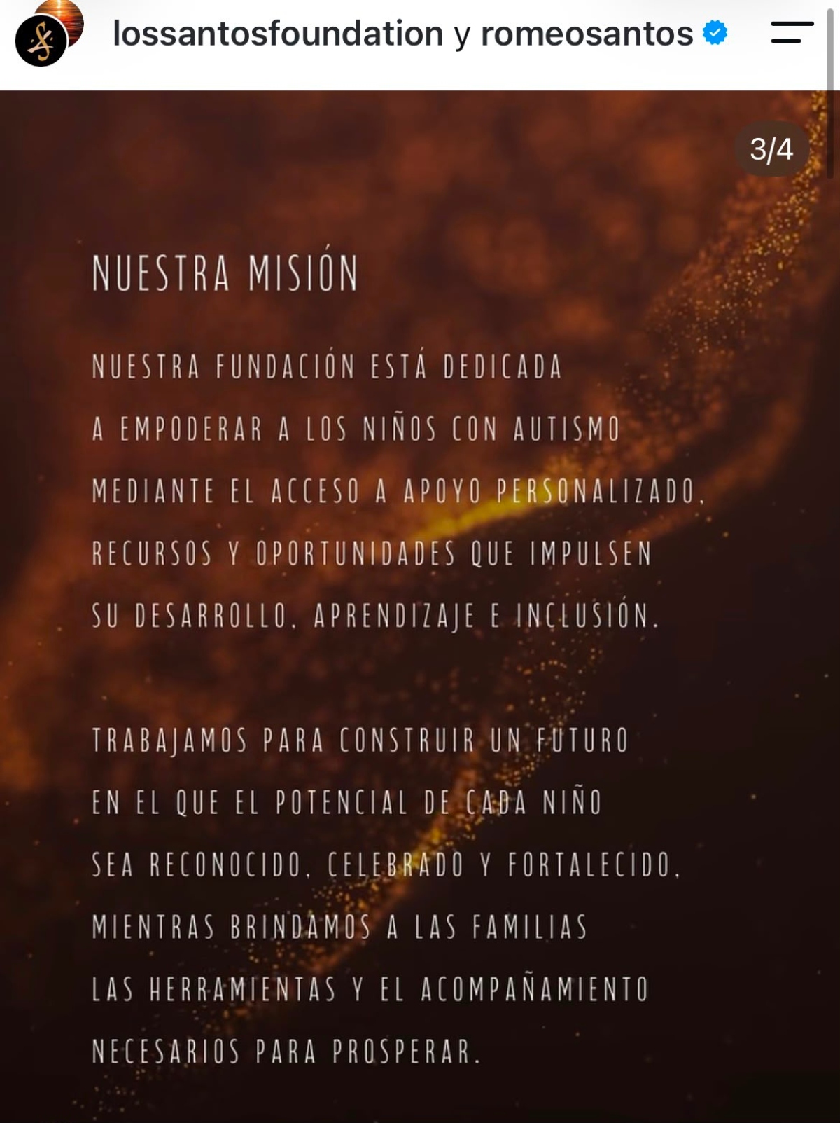 Romeo Santos anuncia su fundación 'Los Santos' para niños