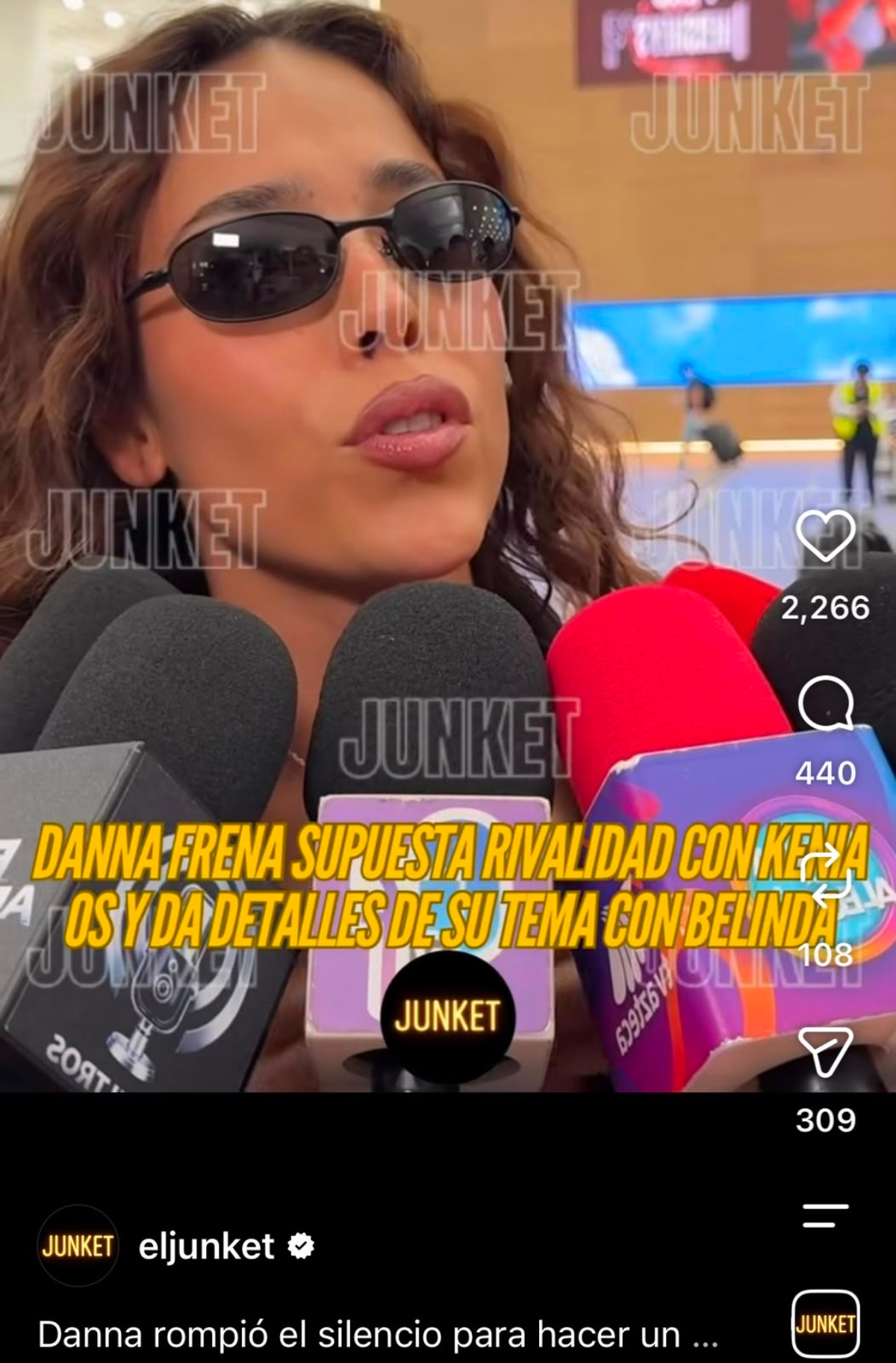 Danna rompe el silencio sobre supuesta pelea con Kenia OS