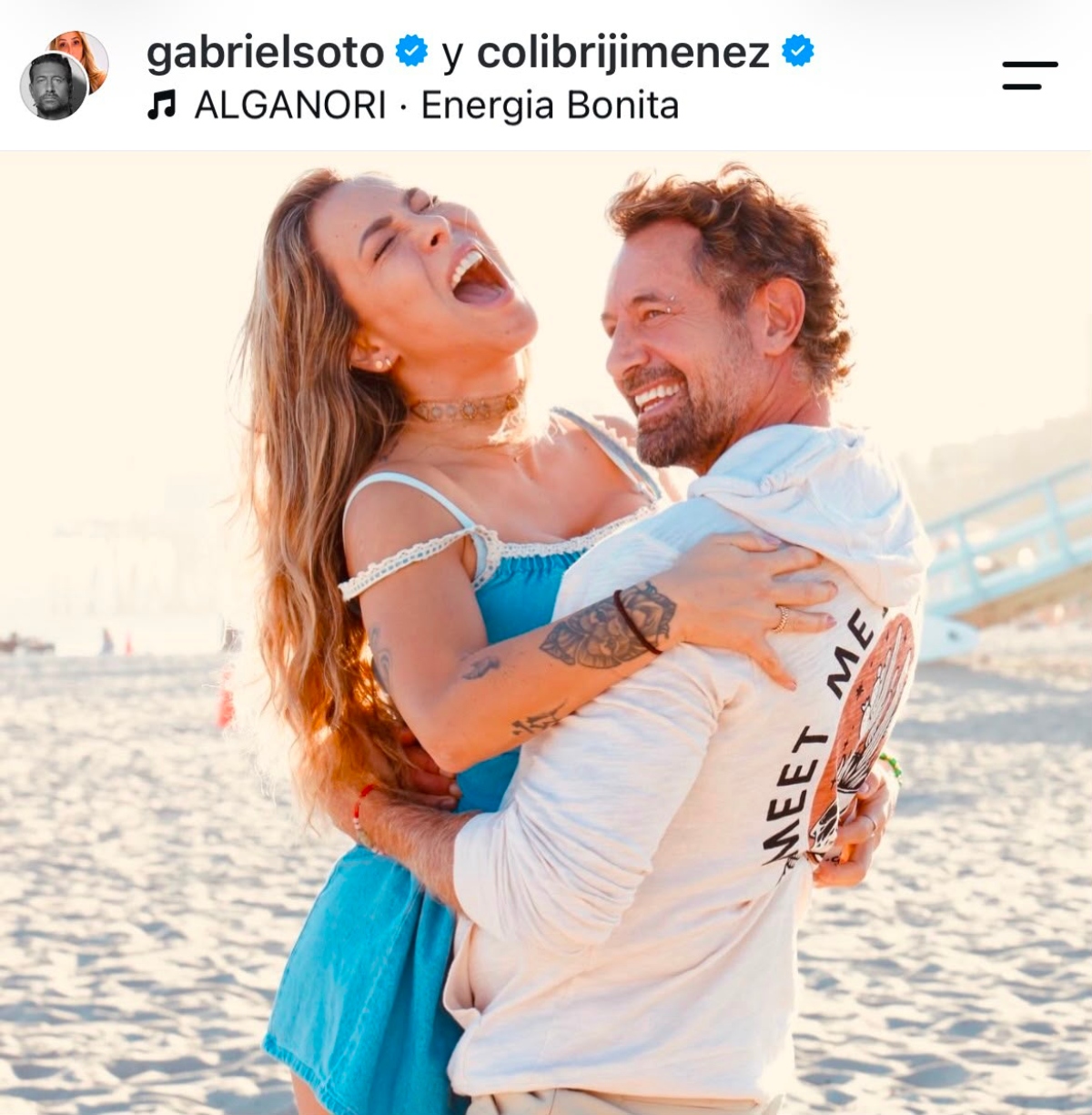 Gabriel Soto presume a su novia y termina comparado con Christian Nodal