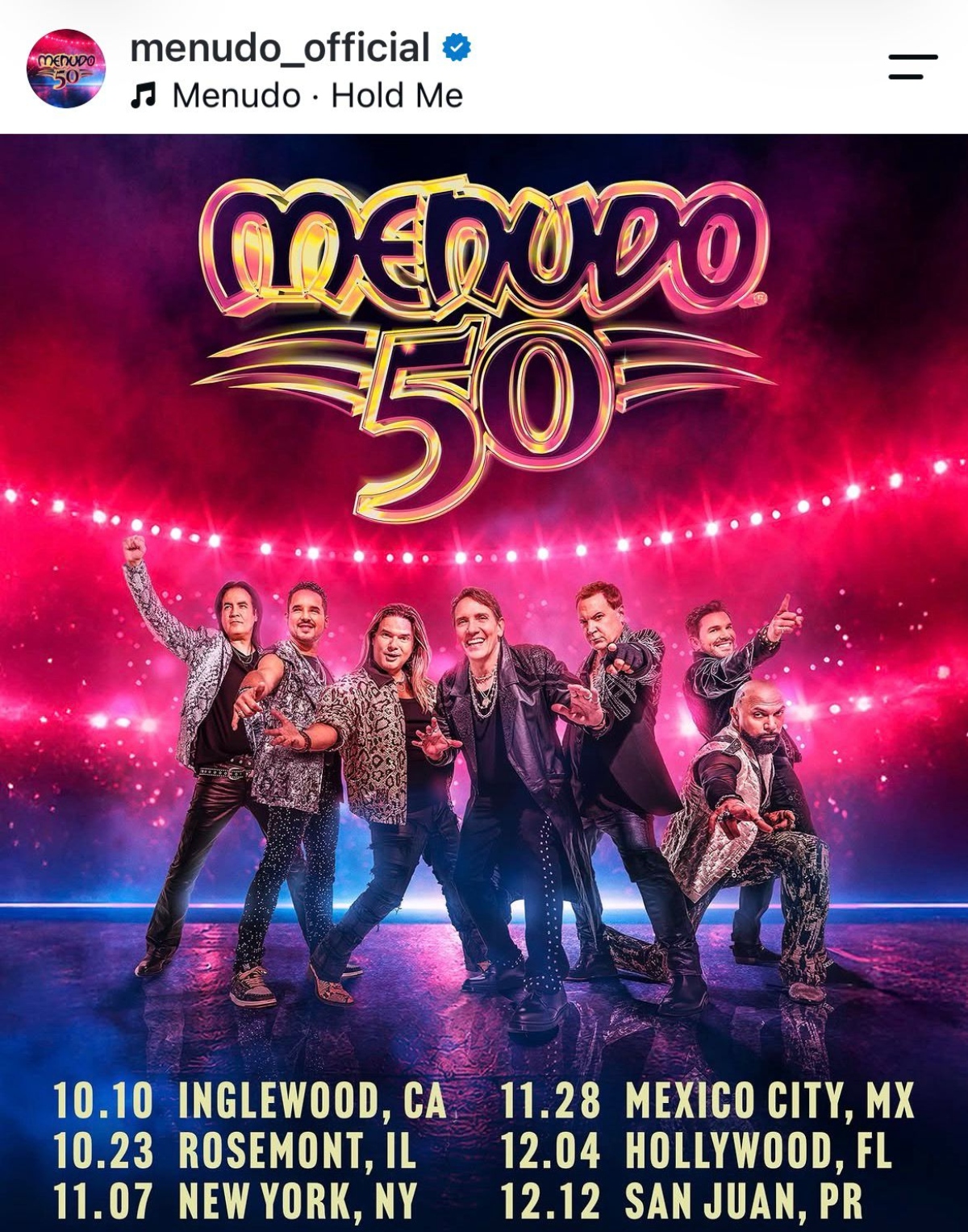Menudo arrancará su gira de reencuentro por California