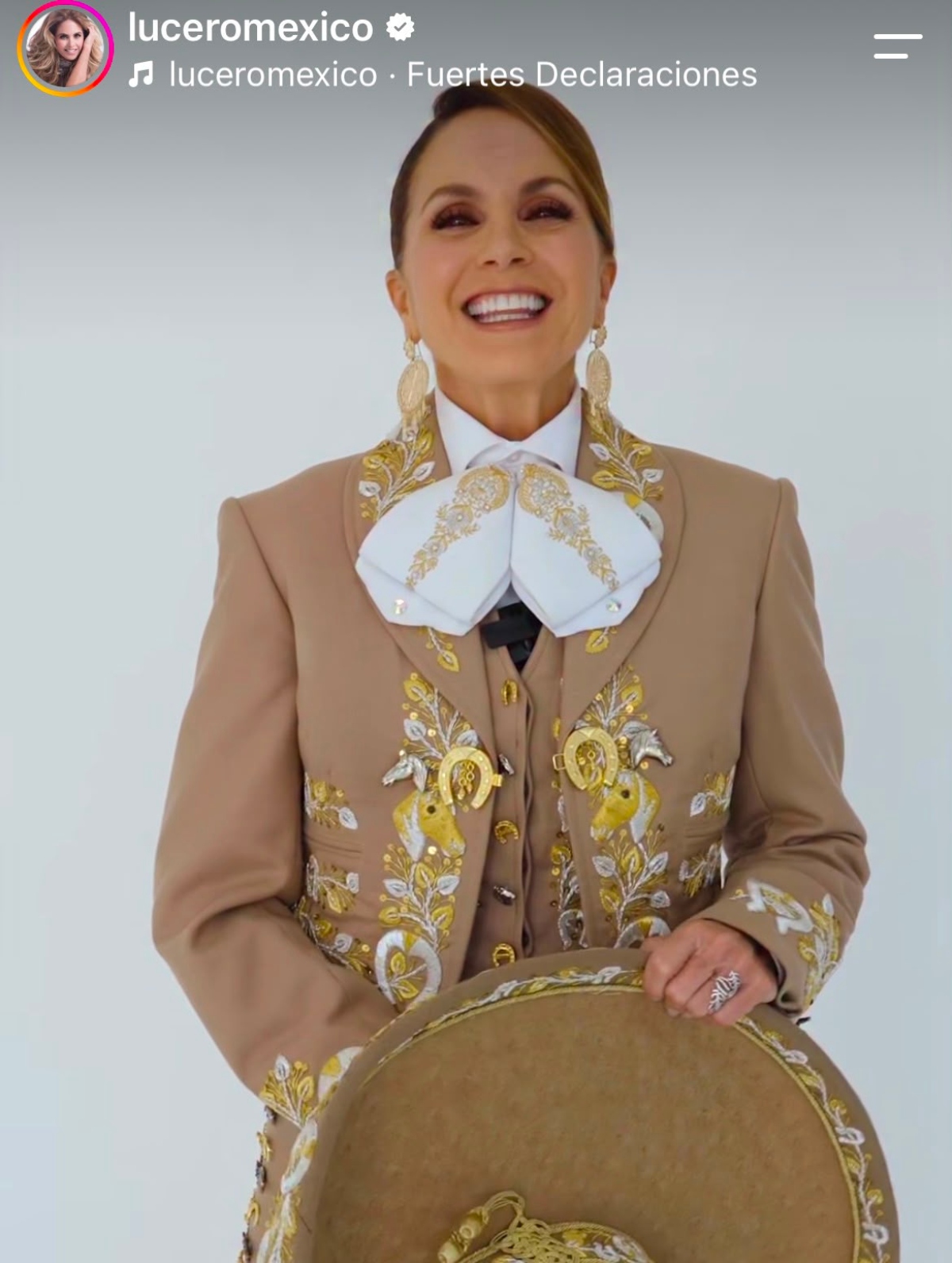 Lucero estrena 'Fuertes Declaraciones' disco 'Conexión Mexicana'