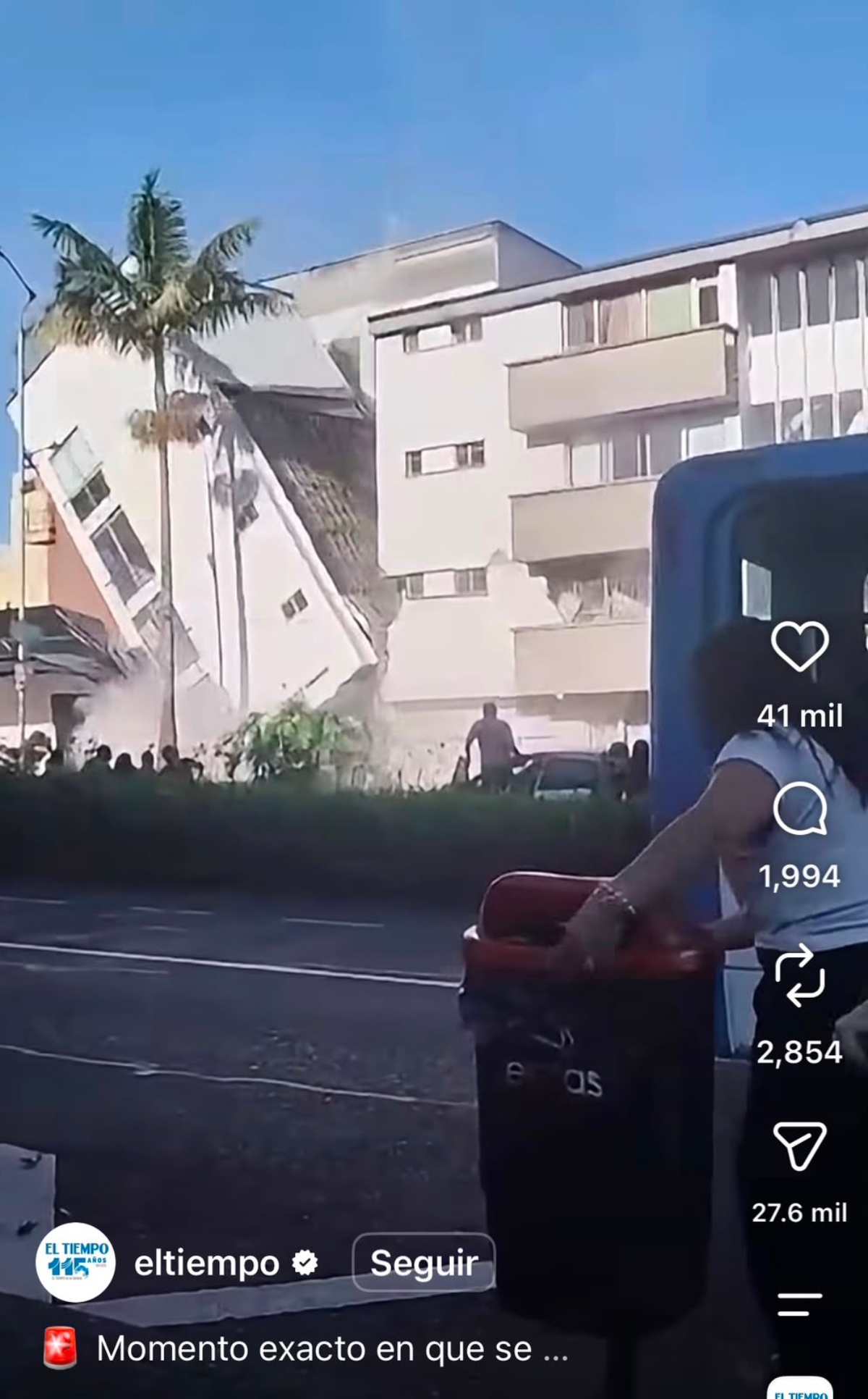 Shakira se muestra devastada y manda mensaje por el terremoto en Colombia