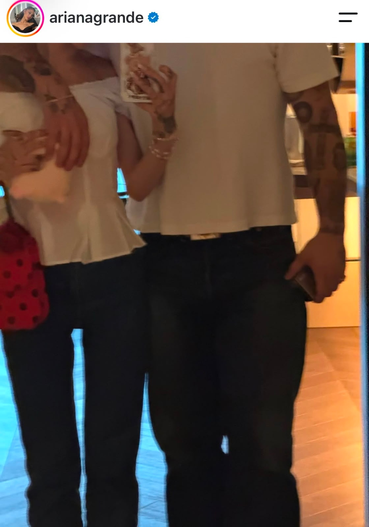 Ariana Grande comparte fotos con su nueva pareja Ricky Álvarez