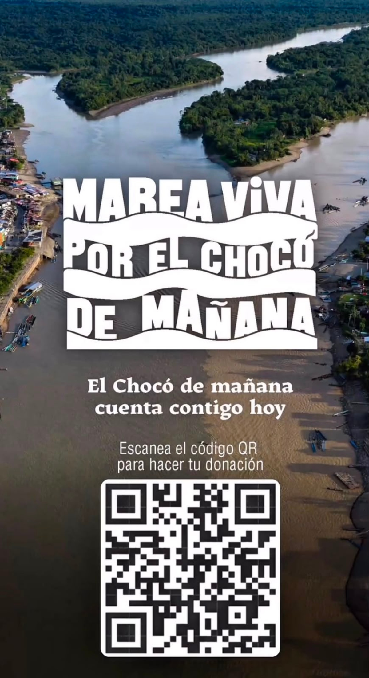 Juanes campaña 'Marea Viva por el Chocó de mañana' víctimas terremoto Colombia