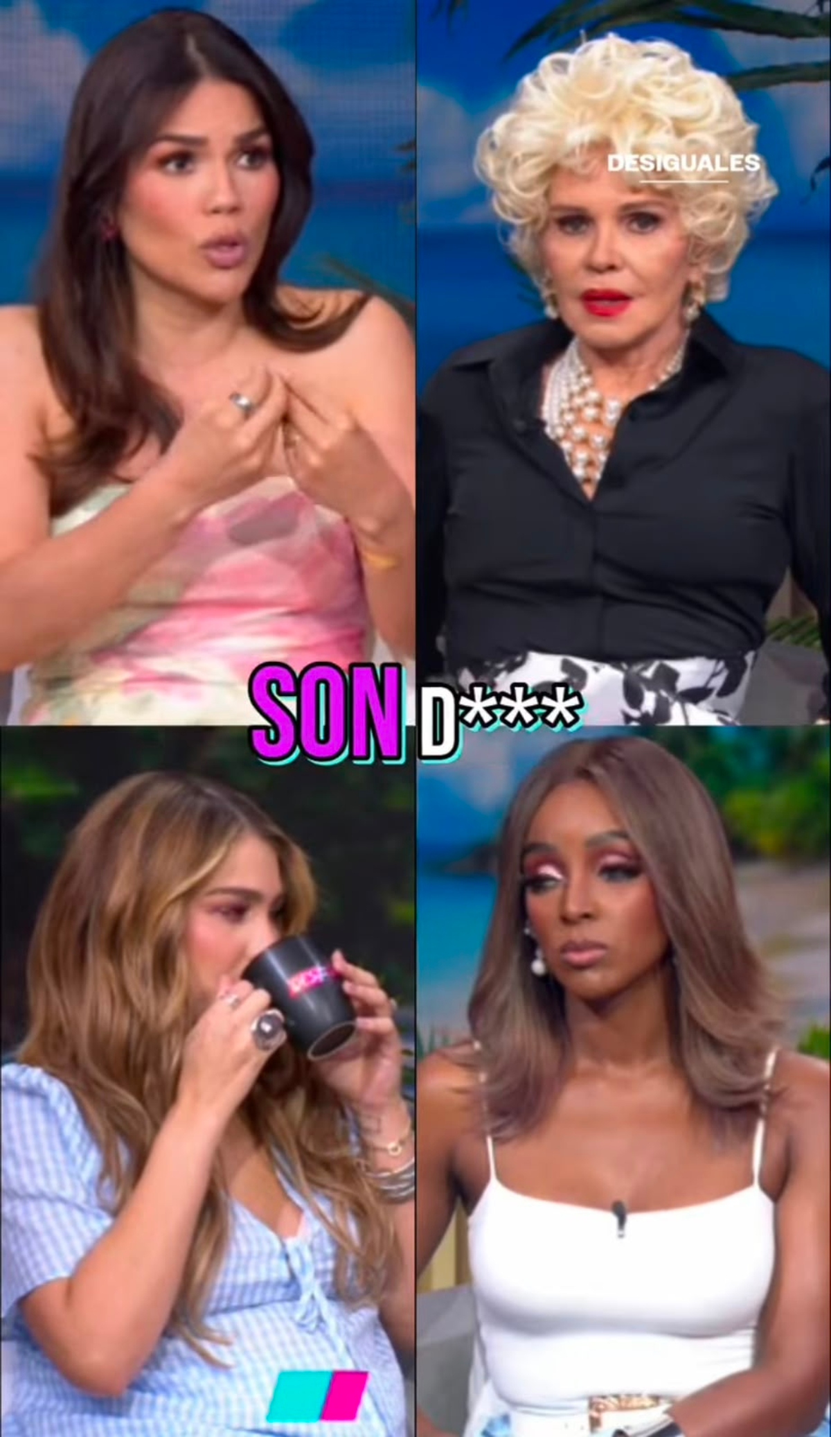 Karina Banda pasa tremendo susto junto a su suegra