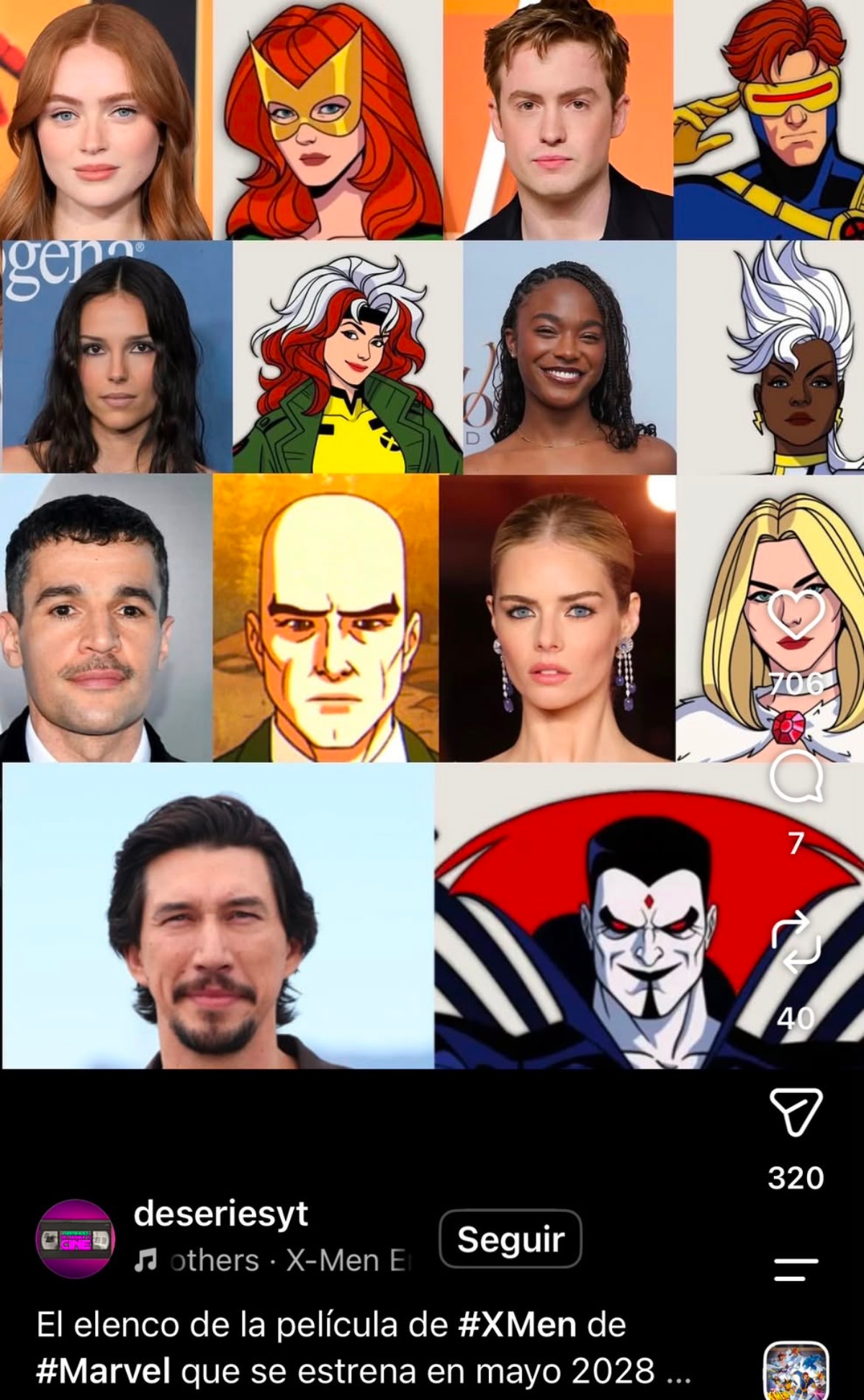 Marvel Studios presenta al nuevo elenco del Universo 'X-Men'