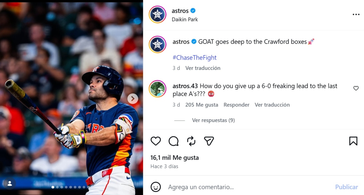 José Altuve agosto