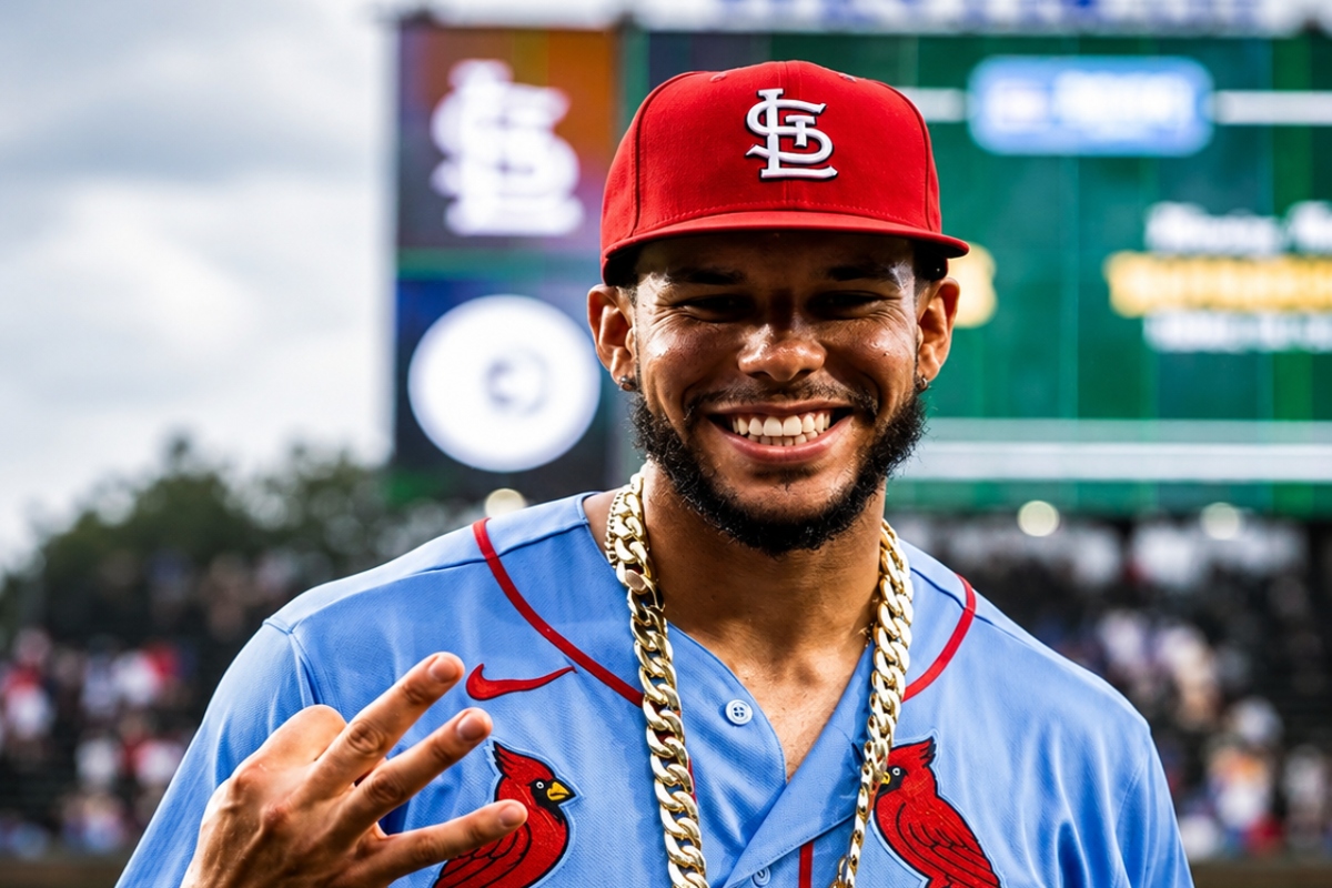 ¡Debut de ensueño! Joshua Báez hace historia con tres jonrones para los Cardenales