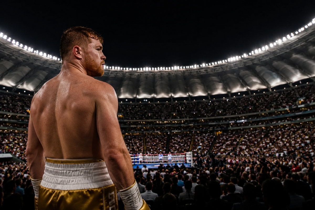 Canelo Álvarez recibe una invitación histórica: Azcárraga quiere verlo llenar el Estadio Banorte como Julio César Chávez