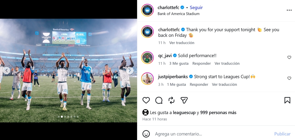 Charlotte FC, MLS