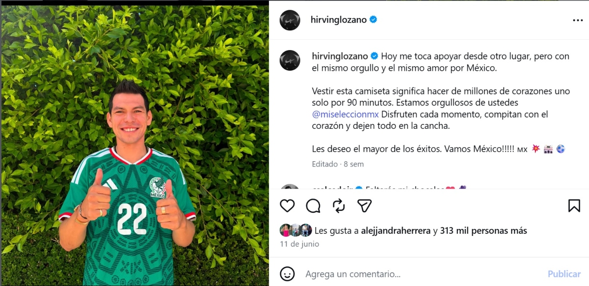 Chucky Lozano revela depresión tras Mundial 2026