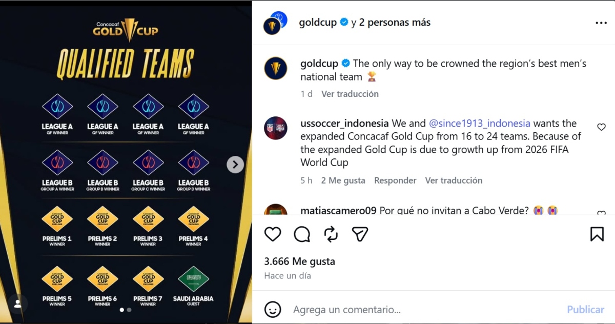futbol, Concacaf
