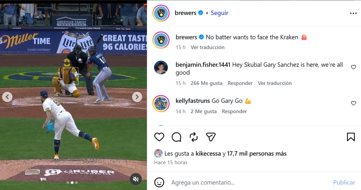 Milwaukee Brewers logran paliza histórica 22-0