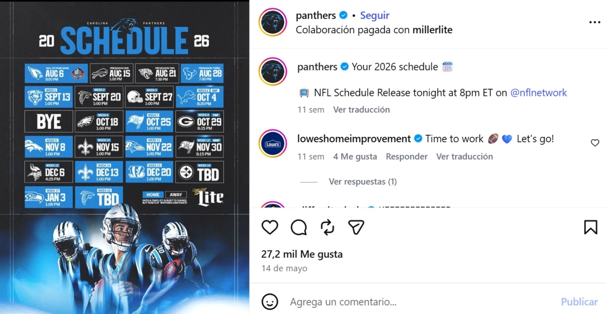 NFL arranca la pretemporada 2026