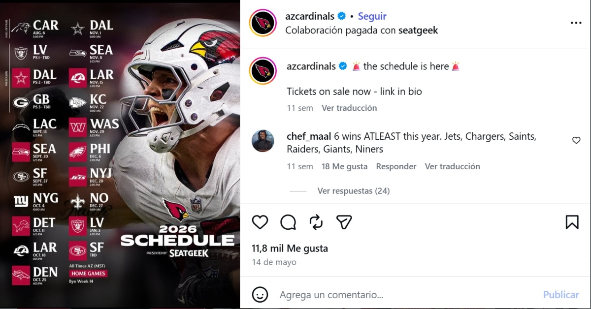 NFL, Arizona Cardinals