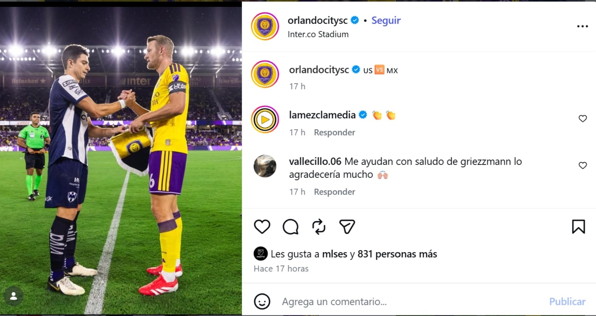 Orlando City derrota a Monterrey con Griezmann