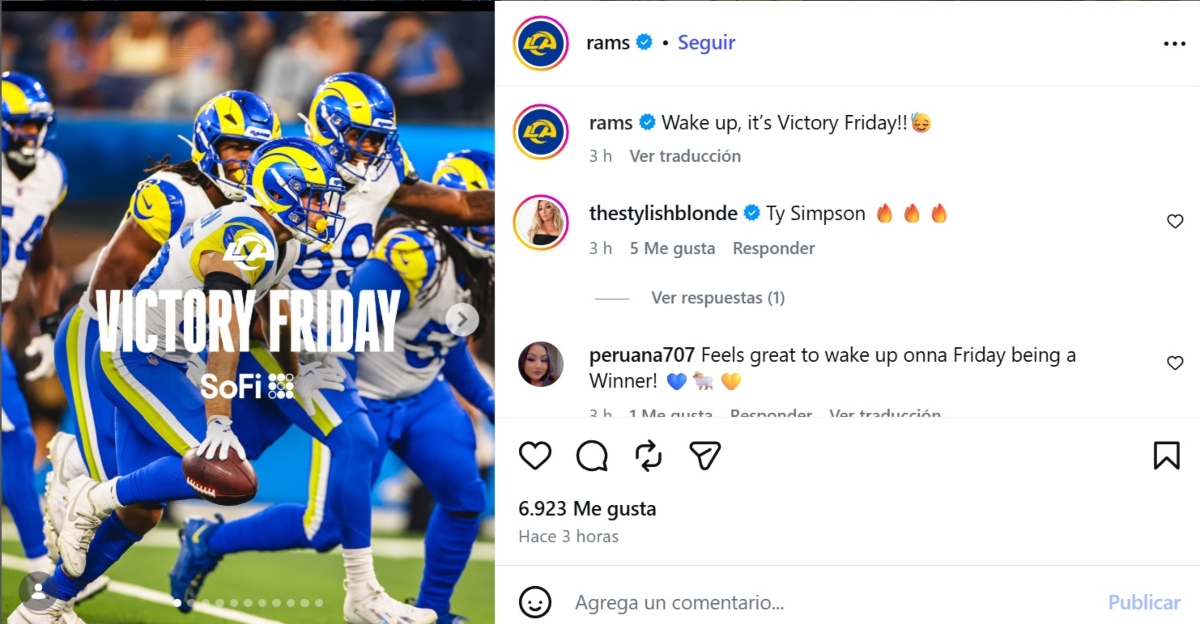 Los Angeles Rams terminan invictos la pretemporada