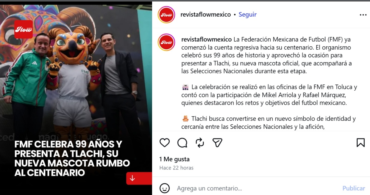 Tlachi llega al futbol mexicano rumbo al centenario