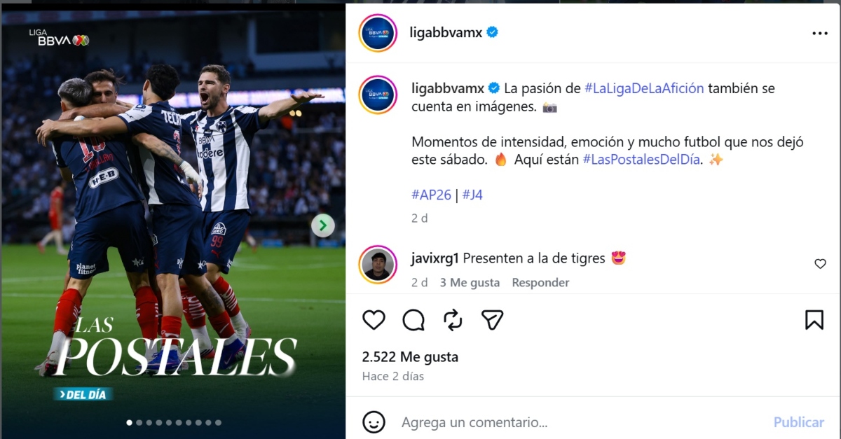 Liga MX: tabla tras Jornada 4