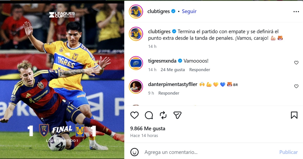 Tigres rescata punto extra en penales