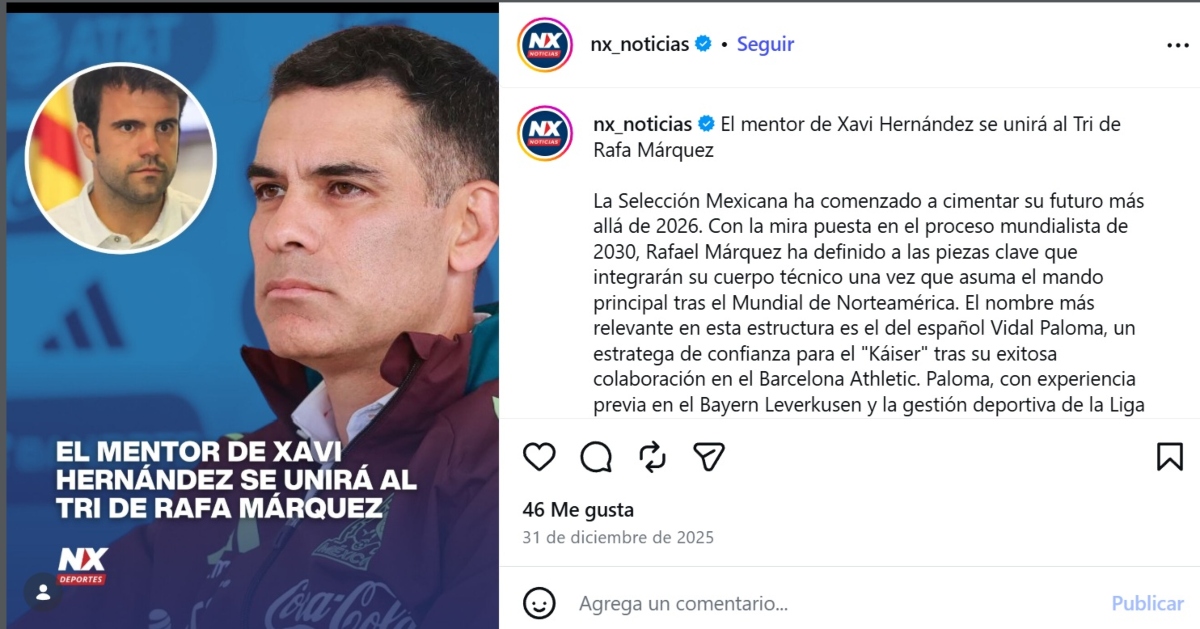 Rafael Márquez prepara su nuevo cuerpo técnico