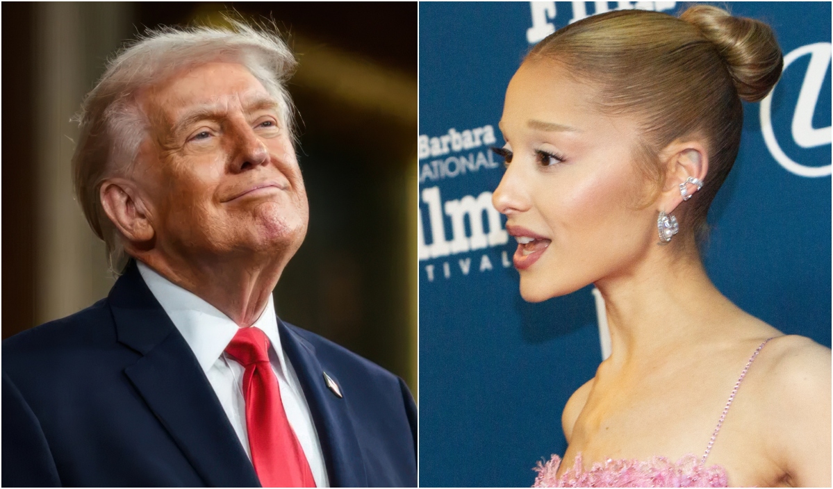 Ariana Grande estalla contra Trump por usar su música contra mujeres trans