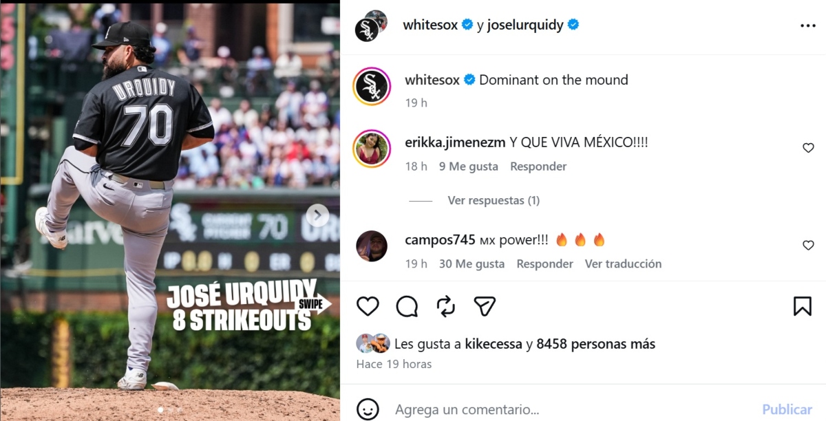 José Urquidy brilla con White Sox